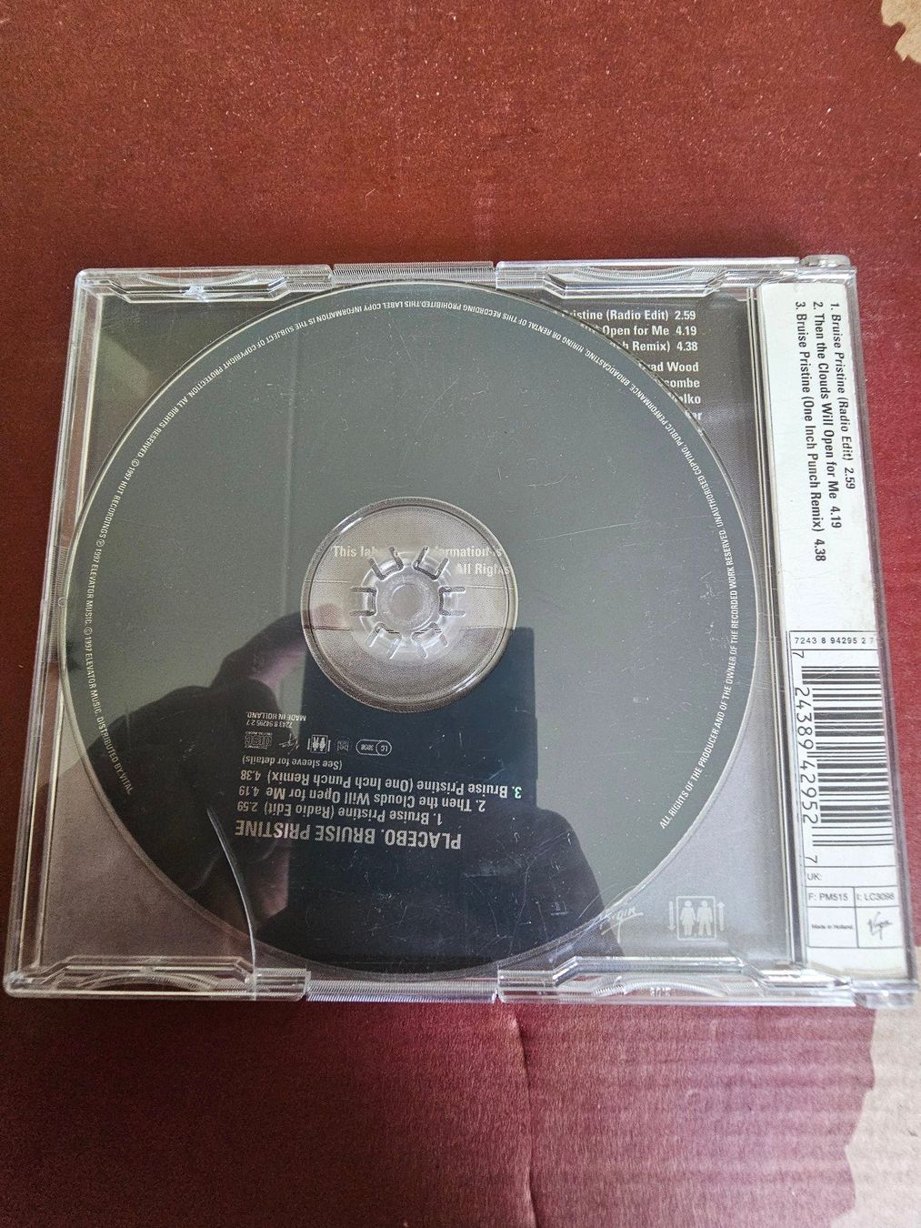 CD: CD Single, Placebo, Bruise Pristine (Alternative Rock, 1997) – Usato da Biberist venduto da Foolio0 1