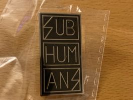 The Subhumans Pin Anstecker Punk Rock Metal Pop