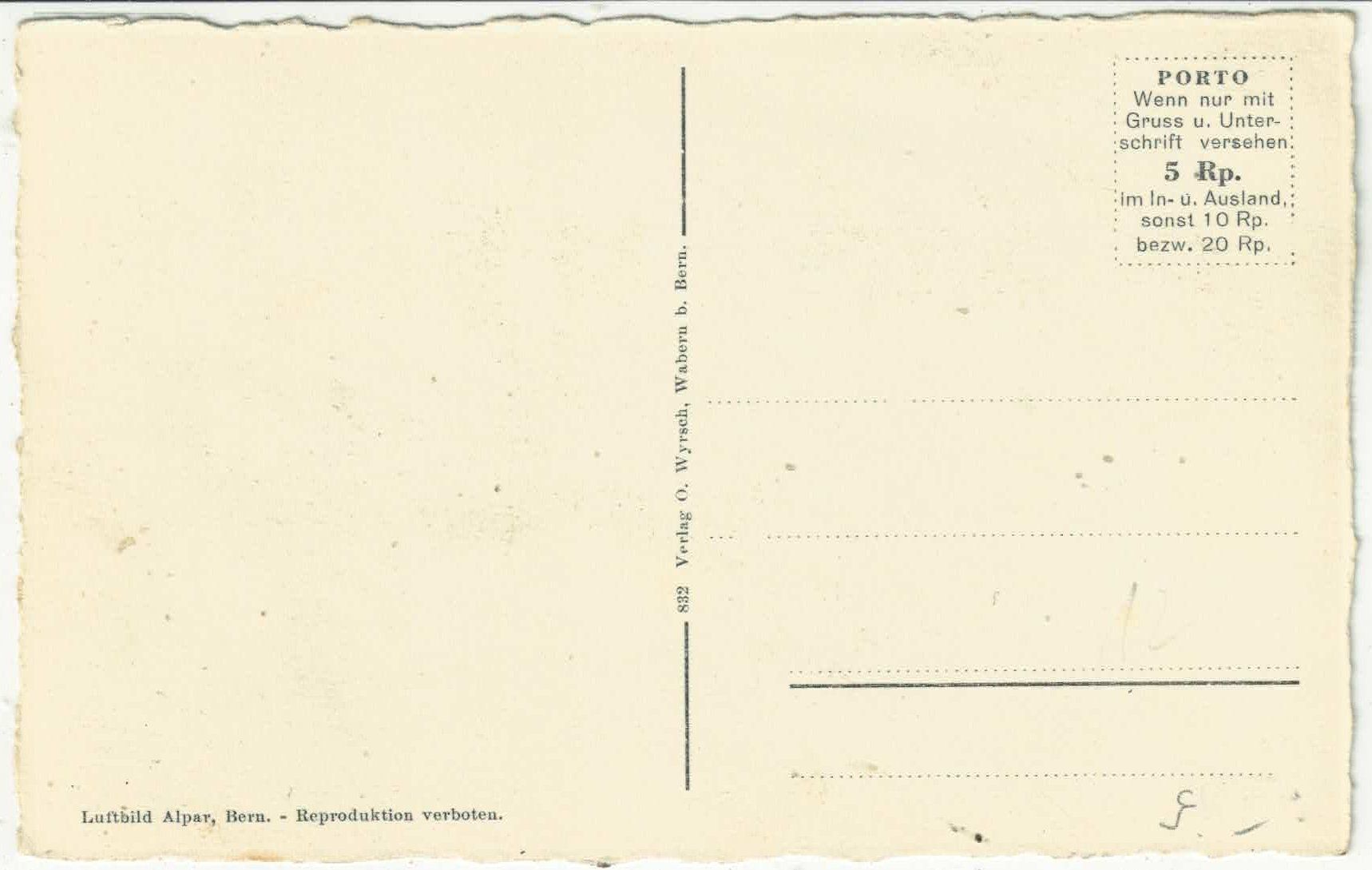 Cartoline postali: Fliegeraufnahme Wallfahrtskirche St. Antonius Egg – Usato da Ettingen venduto da Kartenplanet 1