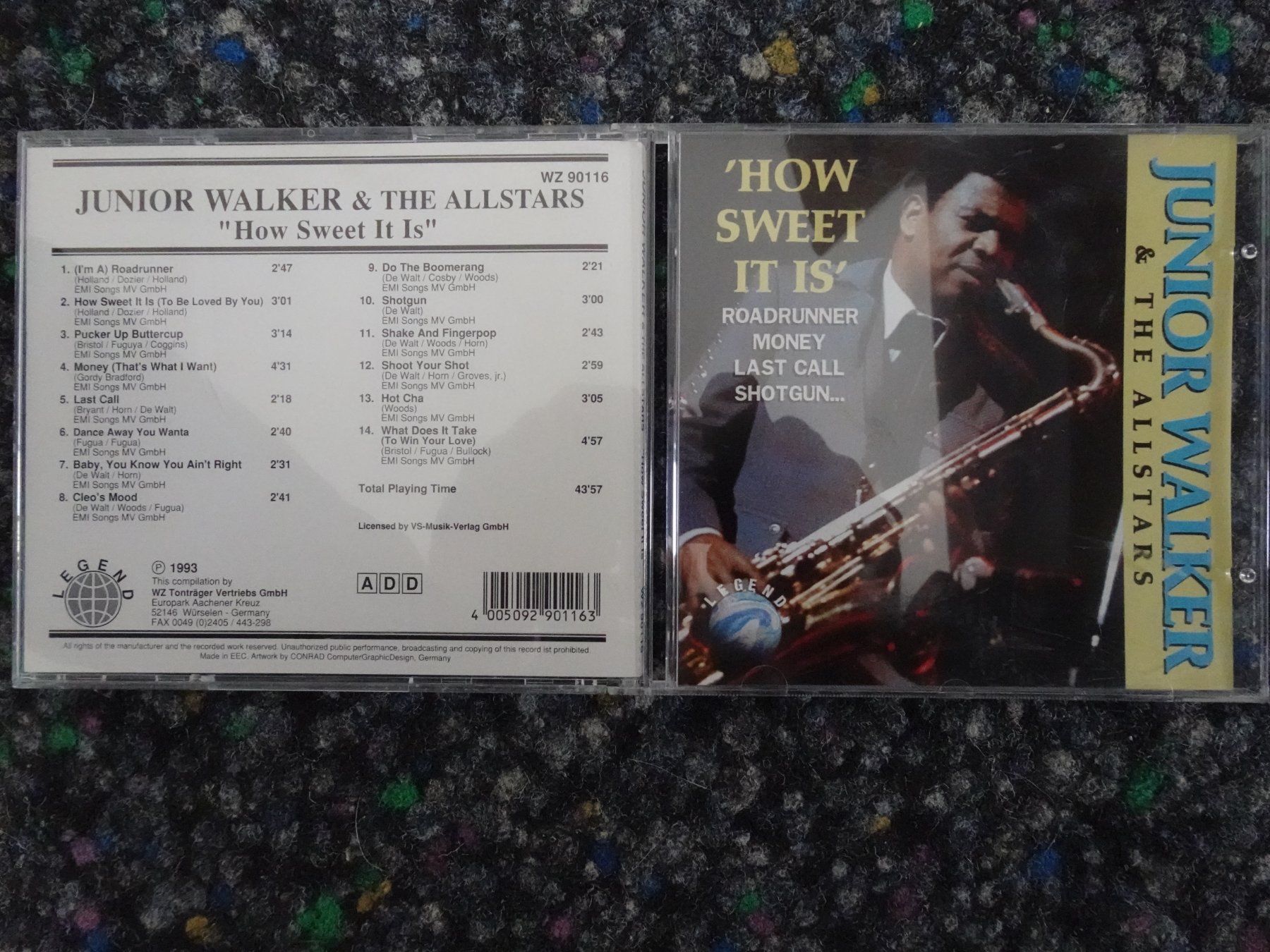 CD: CD : Junior Walker – Usato da Lotzwil venduto da Kiddis