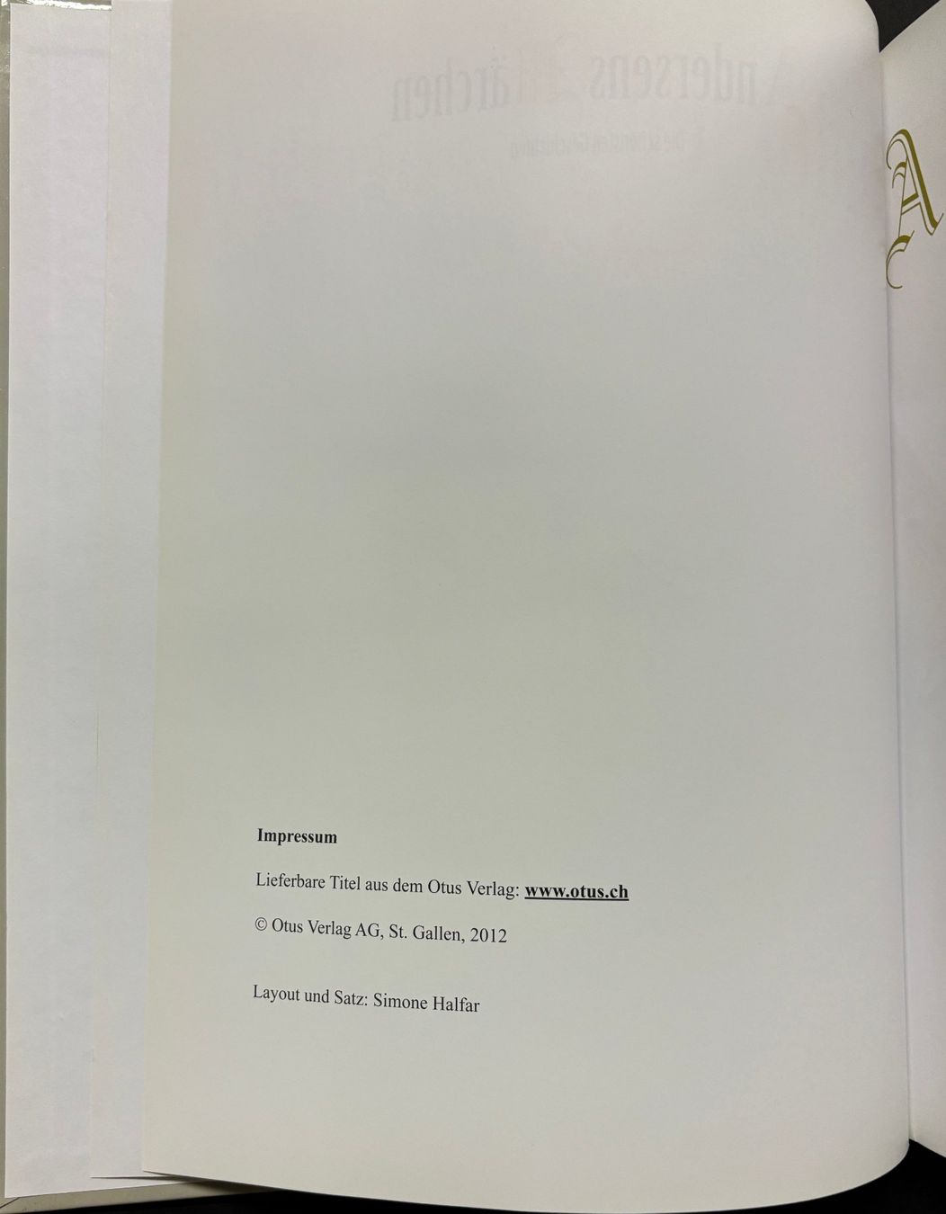 Libri: Andersens Märchen – Nuovo (secondo la descrizione) da Sarnen venduto da Livres 1