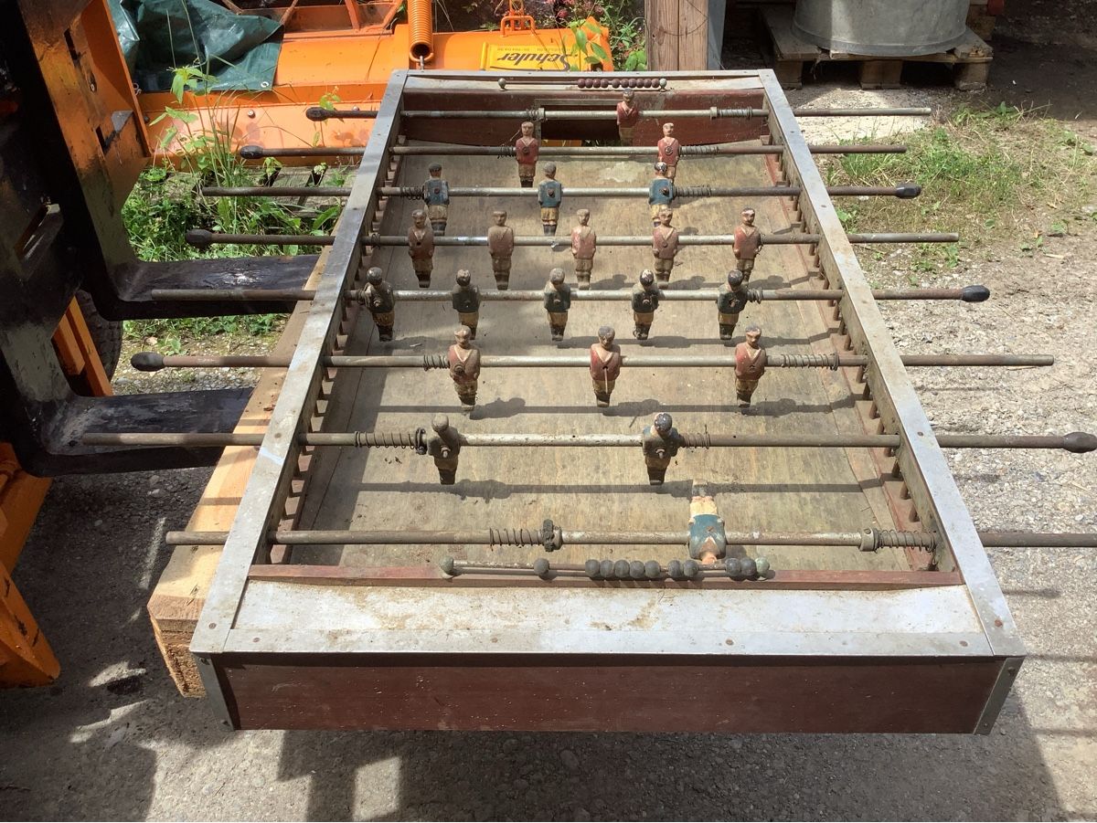 Giocattoli: Antikes Tischfussballspiel – Usato da Wetzikon ZH venduto da jules1957