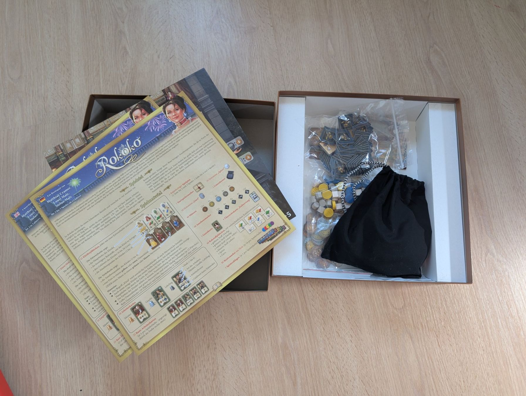 Pegasus Spiele Giochi: Brettspiel Rokoko – Usato da Felben-Wellhausen venduto da Phattpat 2