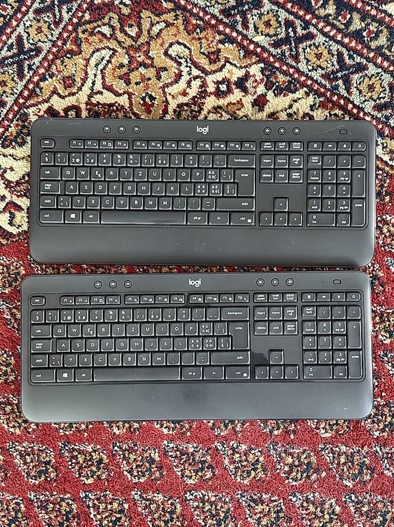 Logitech Tastiere: Logitech K540 Funk Tastaturen – Usato da Muri AG venduto da Ludrigen