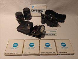 Analog Kamera Minolta Dynax 7000i Set
