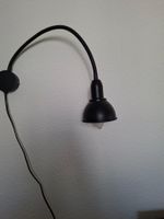 Bürolampe mit Stecker schwarz
