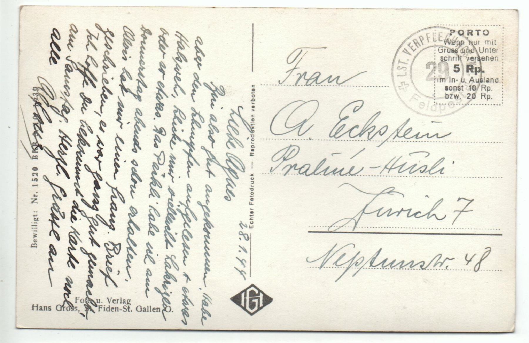 Ansichtskarten: WALENSTADT No. 8464 – Gebraucht aus Jona von philajona 1