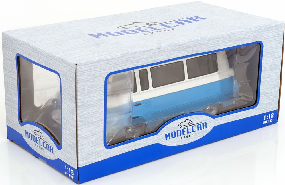 Modellini d'auto: BARKAS B 1000 BUS 1961-89 HELLBLAU 1:18 MCG – Nuovo e nell'imballaggio originale da Suhr venduto da Moebelsiralfred 2