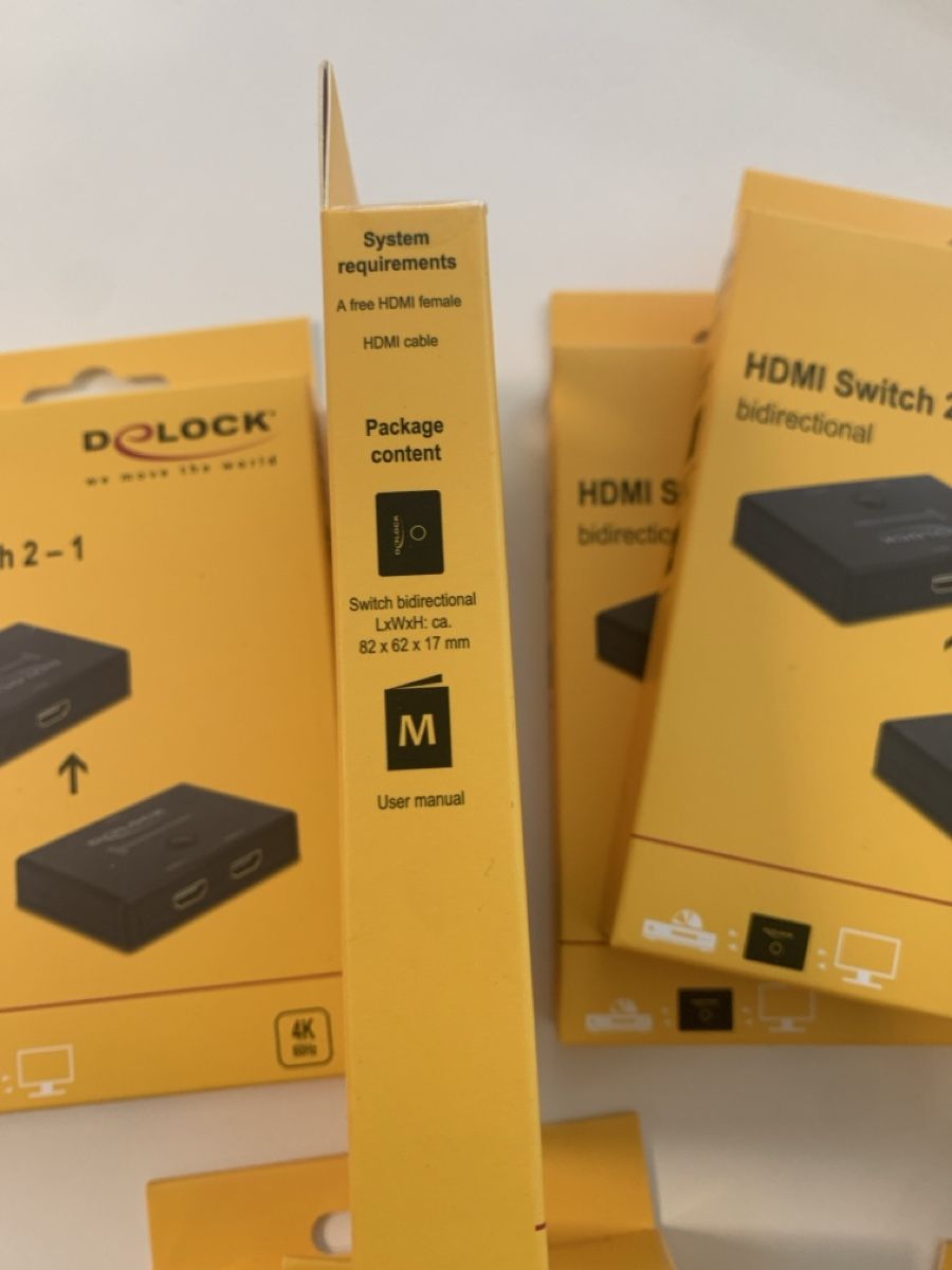 Adattatori: 10 Stück HDMI Switch – Nuovo e nell'imballaggio originale da Uznach venduto da pegasus101 3