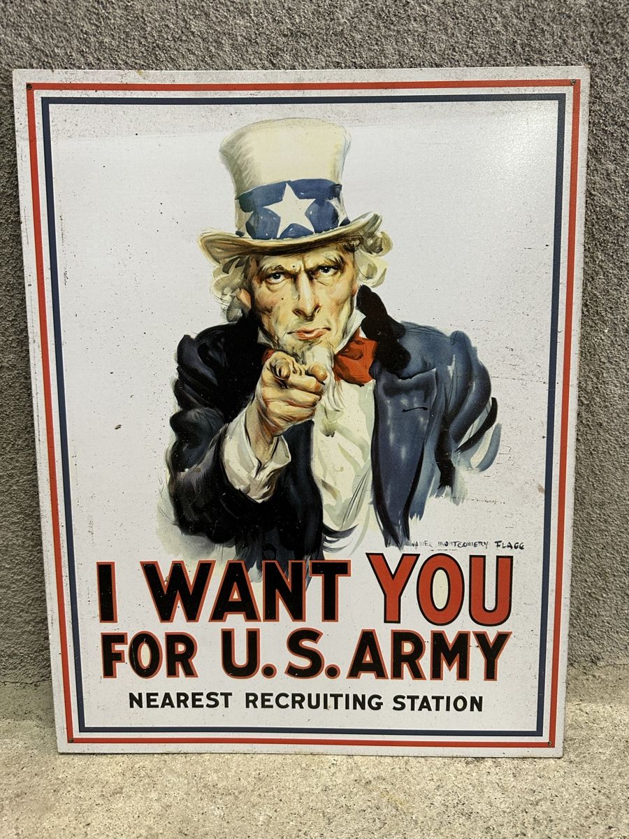 Insegne: I want you for us army – Usato da Reinach AG venduto da rares75