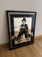 Specchio vintage 90s Charlie Chaplin