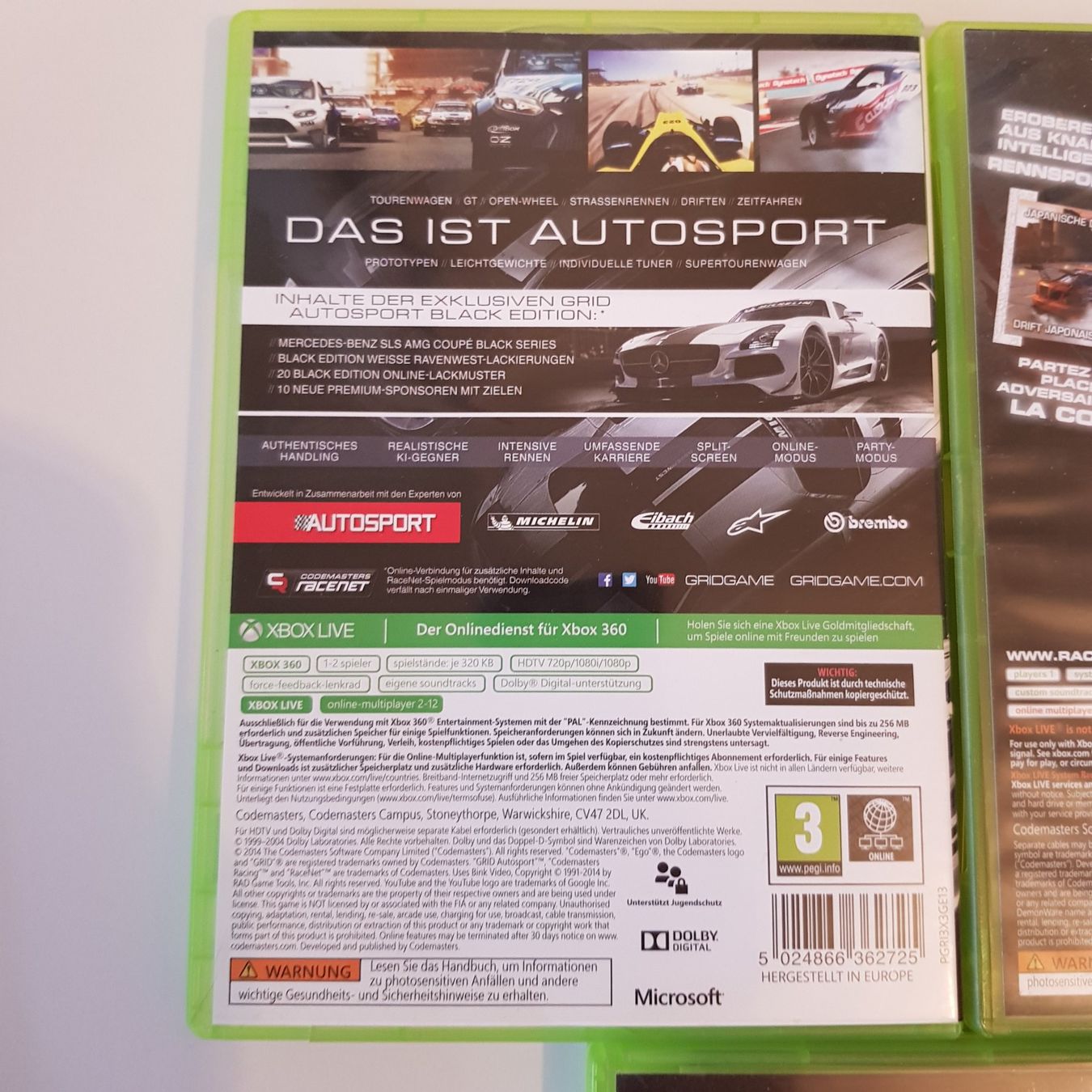 Microsoft Jeux: Grid - Games /Xbox 360 – D'occasion à Münchenstein par 2DGames 1