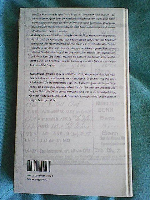 Libri: "Fall Jeanmaire, Fall Schweiz", 2006, rar – Usato da Rümlang venduto da Vuvuzella 1