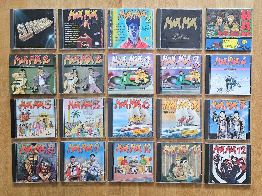 MAX MIX komplette CD - Collection (Gebraucht) in Staffelbach für CHF ...