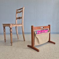 1970 Danish Design Magazin Rack, BRDR.FURBO Zeitungsständer