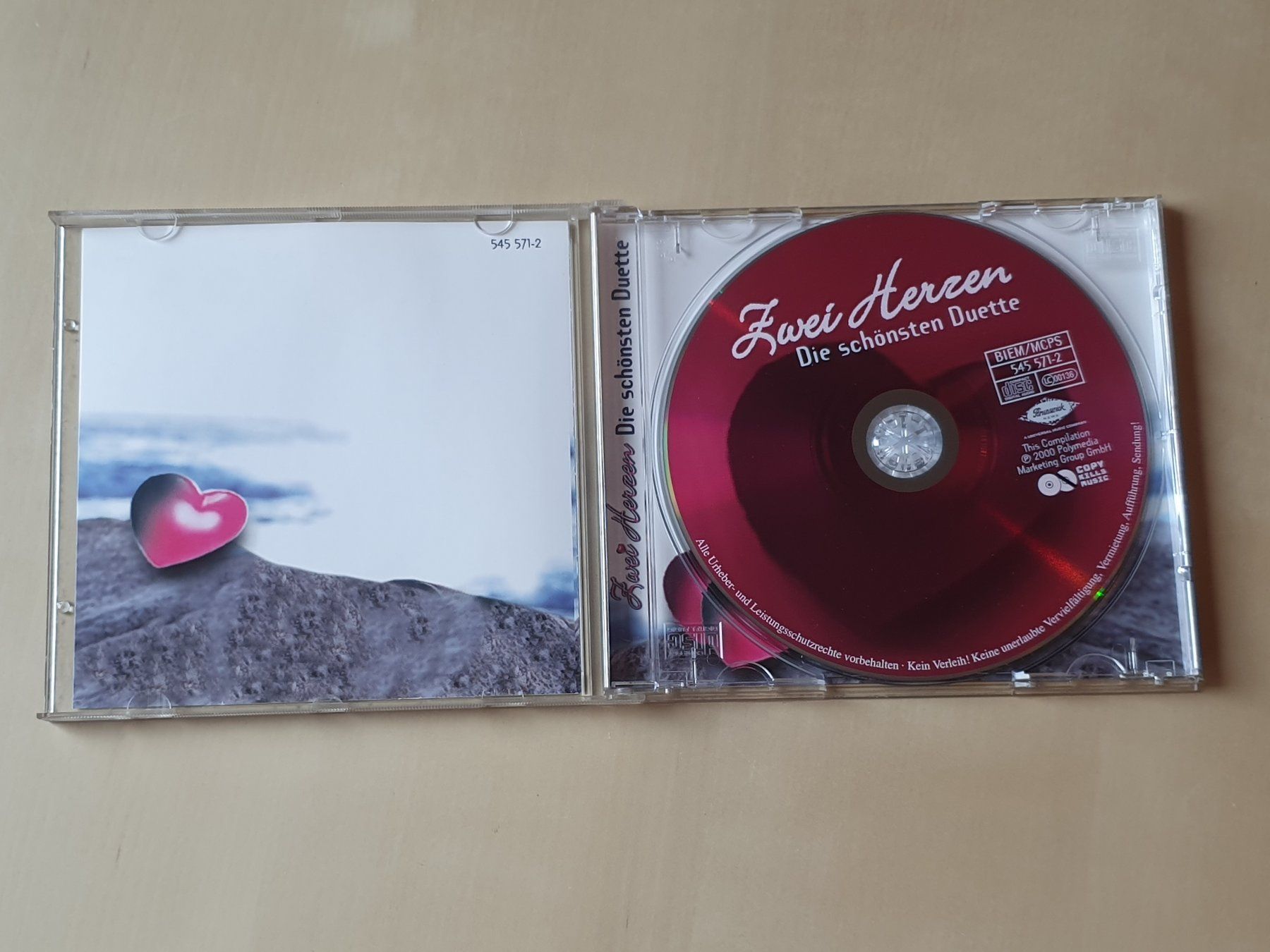 CDs: Zwei Herzen die schönsten Duette – Gebraucht aus Stansstad von collectorsshop 2