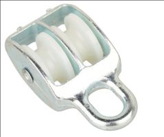 Seilrolle 2 fach für 8 mm Seil. Kostenfreie Zustellung!