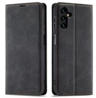 Für Galaxy A56 5G Kunstleder Tasche Case magnetisch