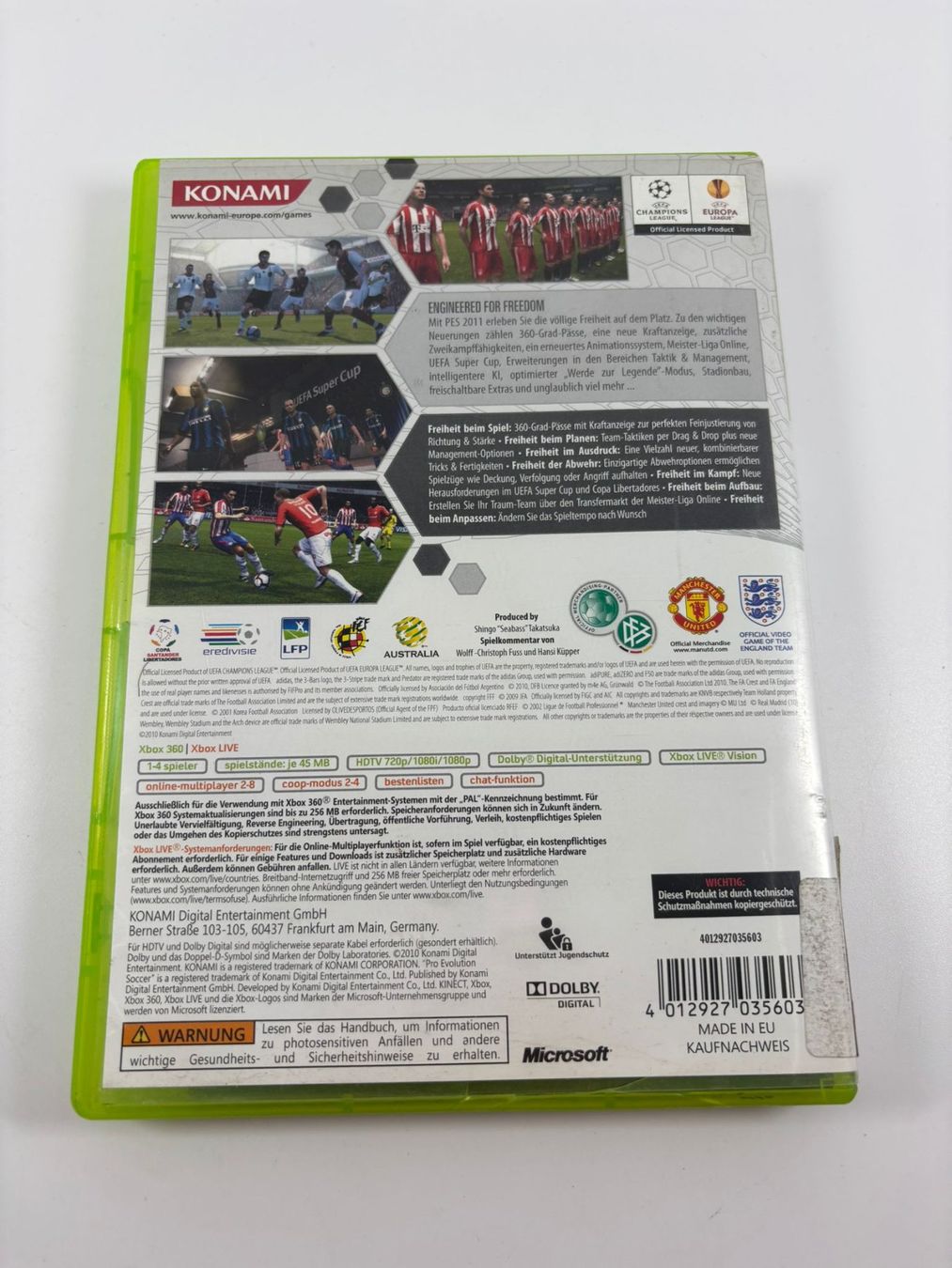 Giochi: PES 2011 (Xbox 360) – Usato da Herisau venduto da Seyashop1 2