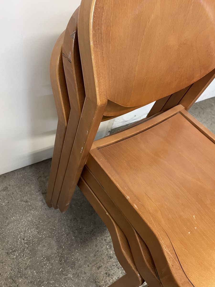 Dietiker Chaises: Stapelstuhl Quadro von Dietiker – D'occasion à Basel par M.Secondhand 3
