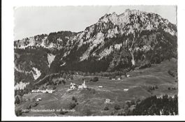 AK 1944 Niederrickenbach,Musenalp mit Tagesablauf beschrieb