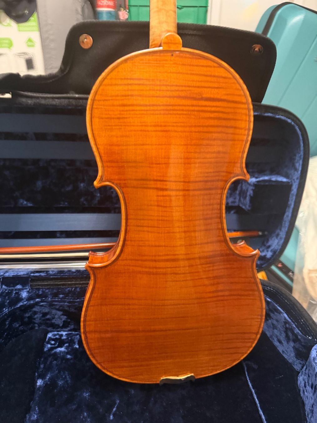 Strumenti musicali: 4/4 Geige/Violine, Strad-Form, inkl. Koffer & Bogen – Usato da Bülach venduto da sportslab02 1