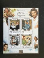 Niger Ingrid Bergmann Block  2015 **    (A1099)