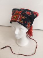 🤩BOHO-CHIC HANDGEMACHTE KOPFBEDECKUNG STICKEREI & ZOTTELN