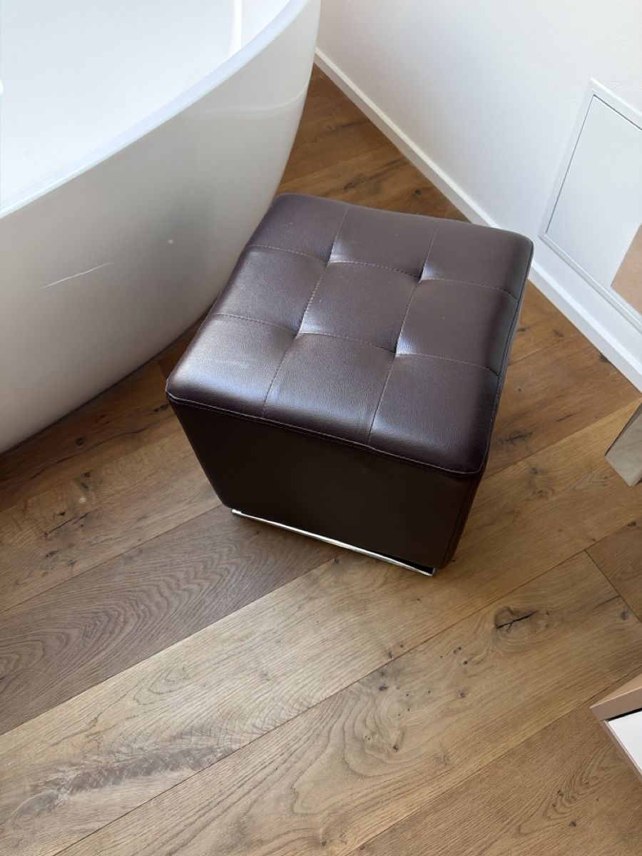 Sgabelli: Hocker braun Kunstleder Metall - Drehfuss  – Usato da Basel venduto da tho_wb9z 2