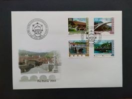 Tutti i francobolli: FP2003 - FDC  Pro Patria 2003 – Usato da Trélex venduto da Phil_Albert