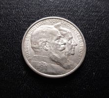 2 Mark BADEN 1906 (Goldene Hochzeit)