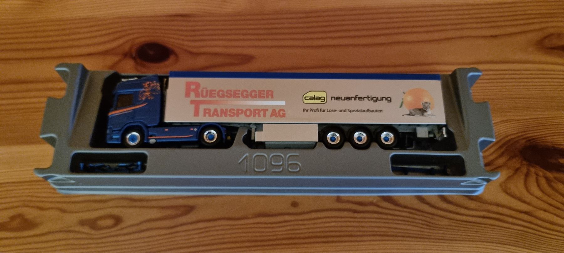 Herpa Modellini d'auto: Herpa Scania Rüegsegger Transport AG – Nuovo (secondo la descrizione) da Bettlach venduto da United83 3