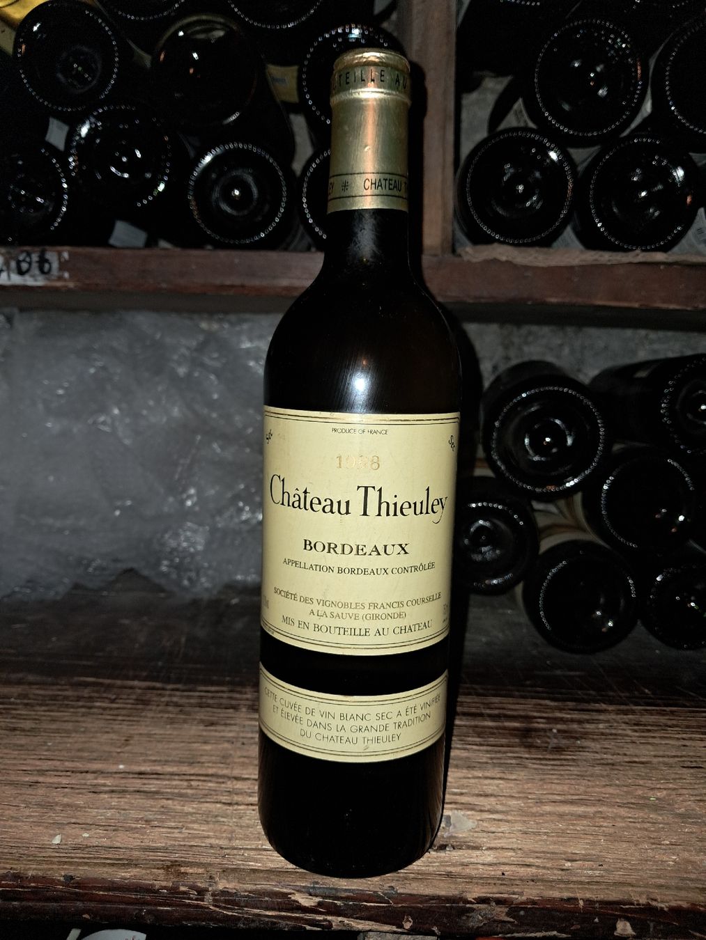 Wein: Château Thieuley Bordeaux Blanc Sec 1998 – Neu und originalverpackt aus Le locle von juliensaran