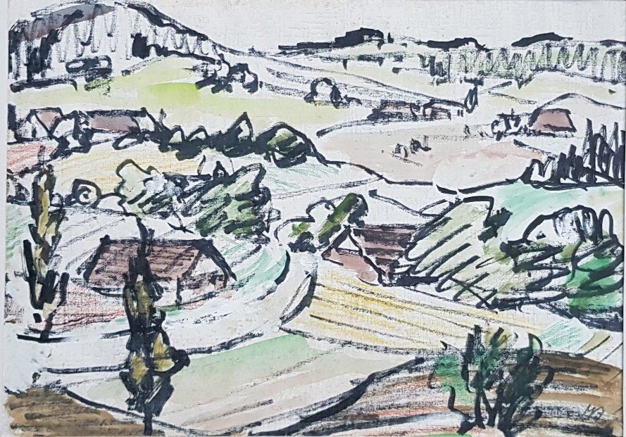 Dipinti: " Marbachmoos "     Schweizer Kunst     Swiss Art – Usato da Horw venduto da Kunstreich7 3