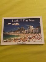 Carte postale vintage rare de Rio, Brésil - Copacabana