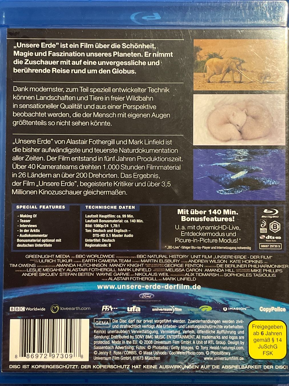 Alle DVDs: Unsere Erde  (2007) – Neu (gemäss Beschreibung) aus Waldenburg von Gonzo8 1