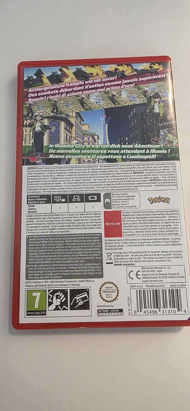 Pokémon Giochi: Pokémon Legends Z-A Nintendo Switch 2 – Nuovo (secondo la descrizione) da Thônex venduto da jojoeu55 1