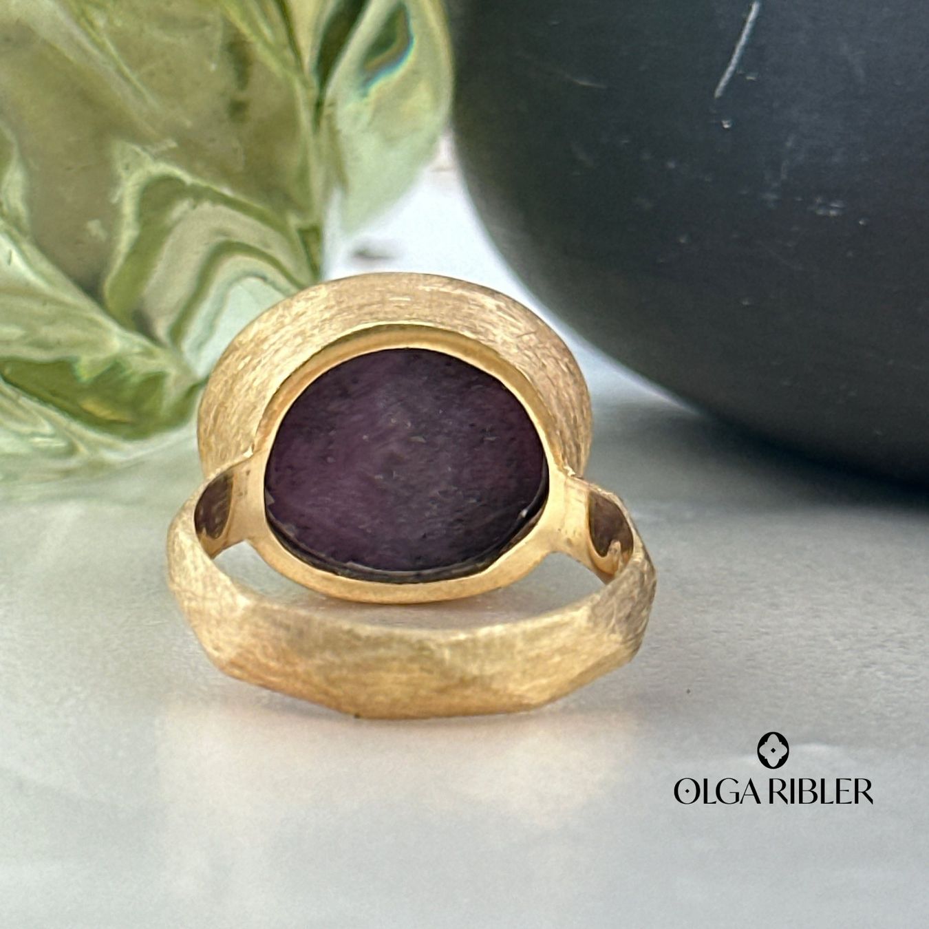 Olga Ribler Bagues: Star Ruby Ring – Sterling Silver Ringgrösse 56 – Neuf (Voir description) à Luzern par Schmuckoutlet 5