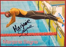 Marjorie Sagne Autogramm signiert Foto 10x15cm