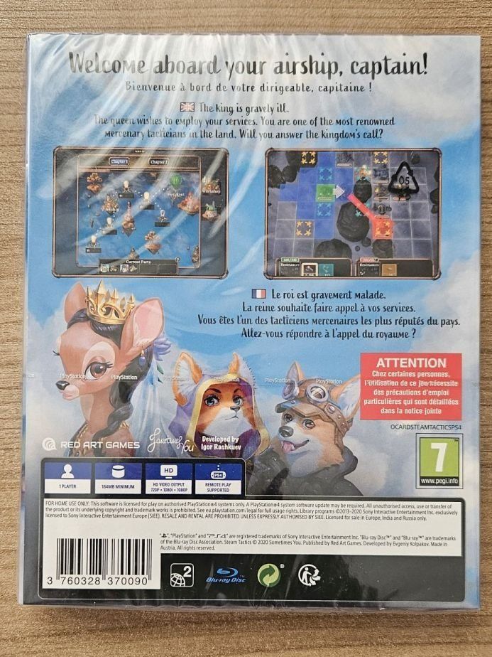 Sony Giochi: Steam Tactics (Sealed) – Nuovo e nell'imballaggio originale da Winterthur venduto da Men_in_black 1
