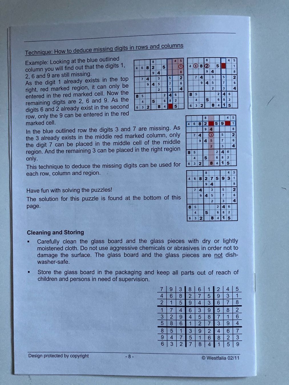 Giochi: Sudoku. Glasspiel – Usato da Zürich venduto da Chaeffeler 4