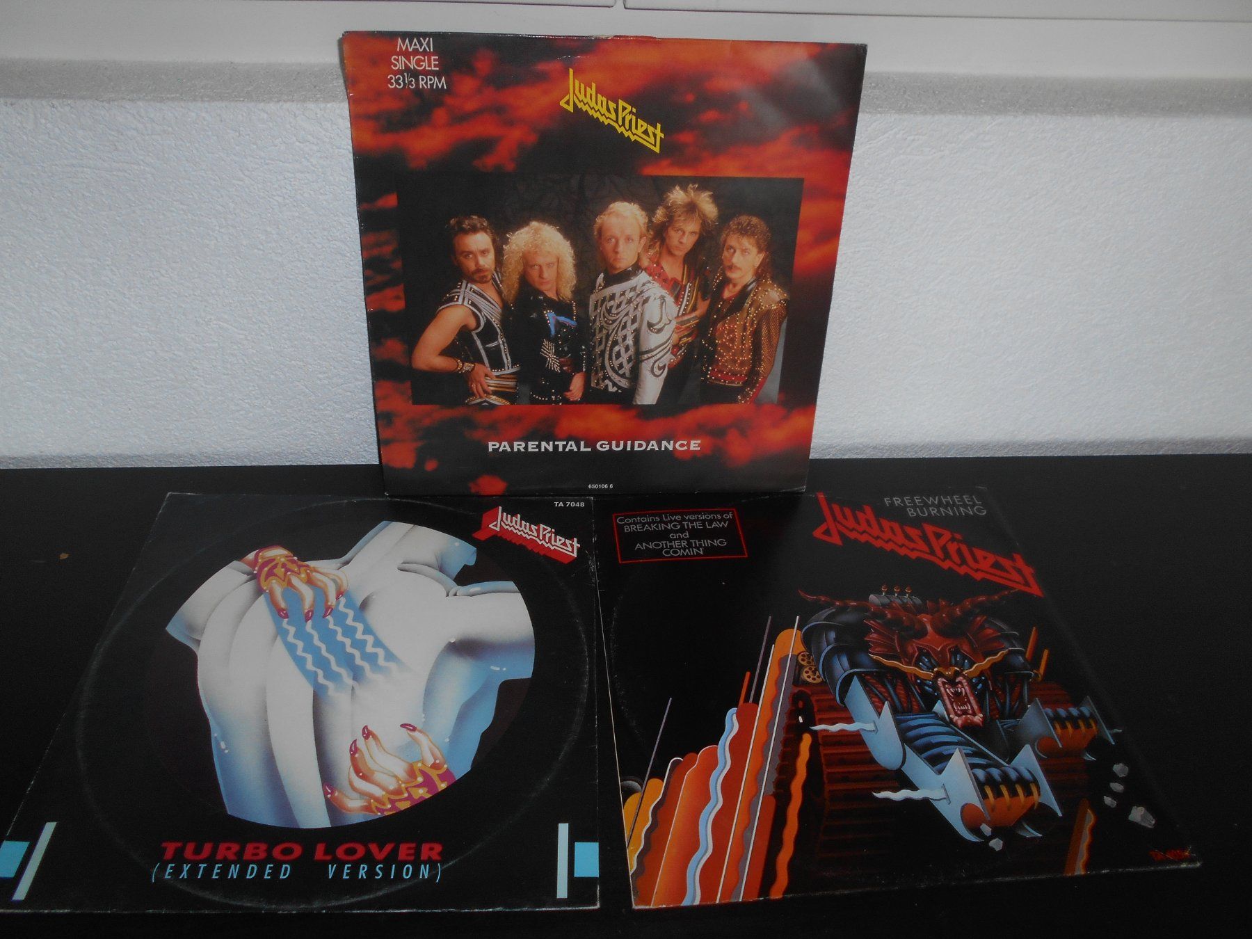 Schallplatten: 3 x JUDAS PRIEST Maxis – Gebraucht aus Aarberg von witchhunter01
