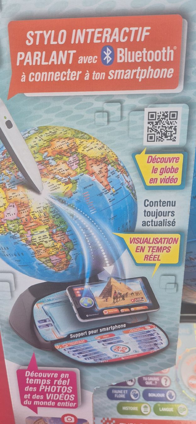 Altro in Decorazioni & Accessori: Globe terrestre interactif NEUF 99.90 Bluetooth & Stylet – Nuovo e nell'imballaggio originale da Fribourg venduto da PlumeauAmandine 1