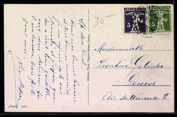 Cartoline postali: AK Solothurn, Blick in die Hauptgasse – Usato da Berlin venduto da bartko-reher 1