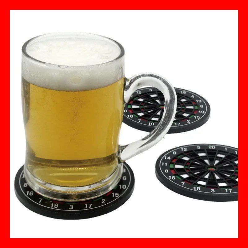 Untersetzer: Darts Getränkeuntersetzer Bier Scheibe 180 Bierteller Wright – Neu und originalverpackt aus Dättlikon von easythings