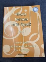 Horn lernen mit Spass, Band 1, Rapp Verlag, Top Zustand
