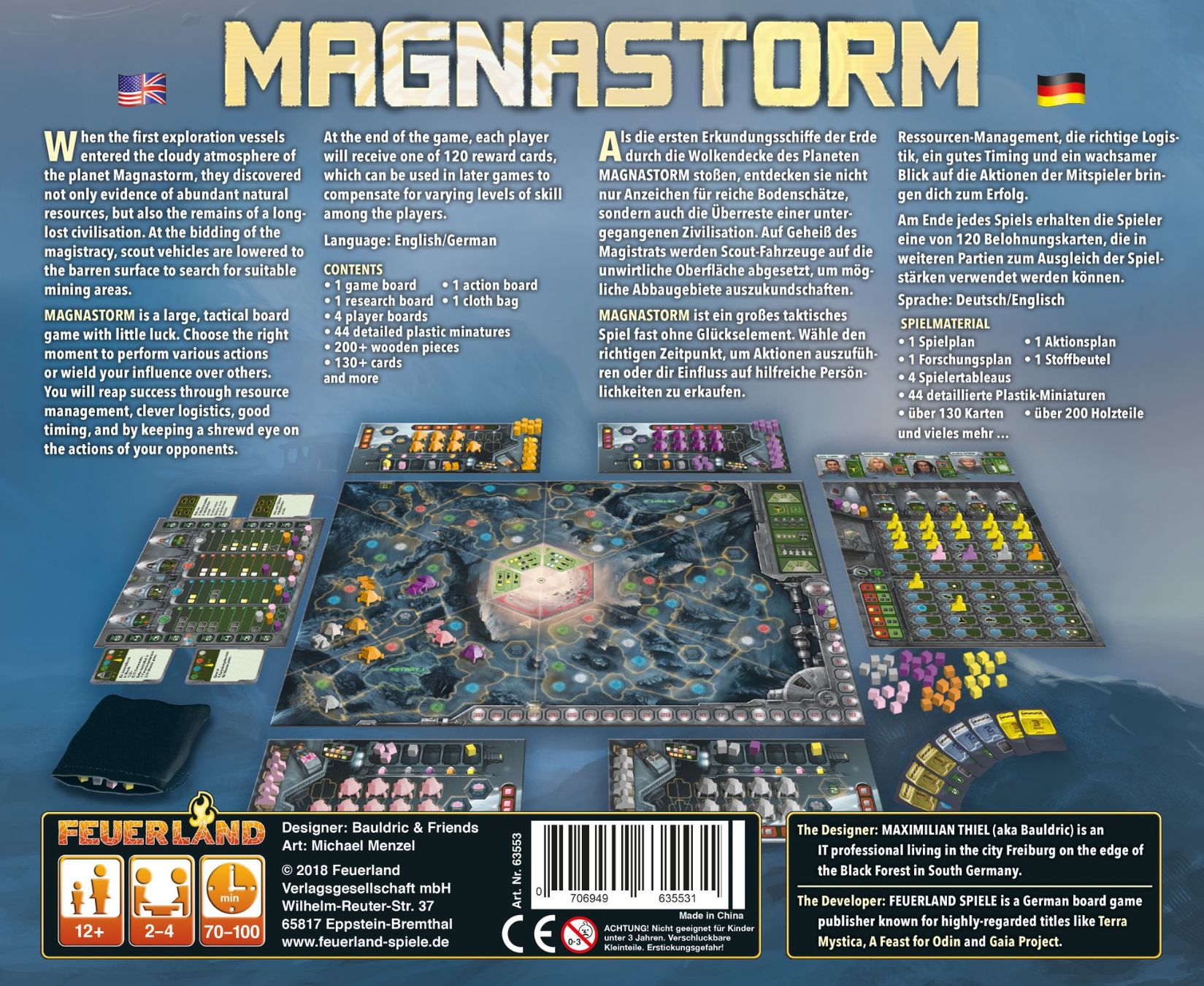 Giochi: Spiel Magnastorm – Nuovo e nell'imballaggio originale da Uster venduto da Ludit 2
