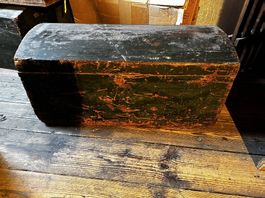 Vintage Holztruhe