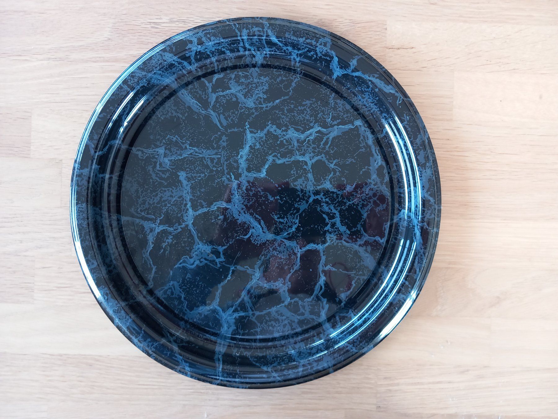 Piatti di portata: 3 Kunststoffplatten, Hartplastik, 30/40cm Durchmesser – Nuovo e nell'imballaggio originale da Oensingen venduto da SpiPhEg46 3