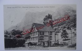 St. Gallen 2mal Rüthi anno dazumal